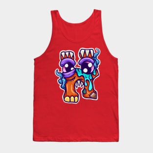 Alfabet Monster H Tank Top